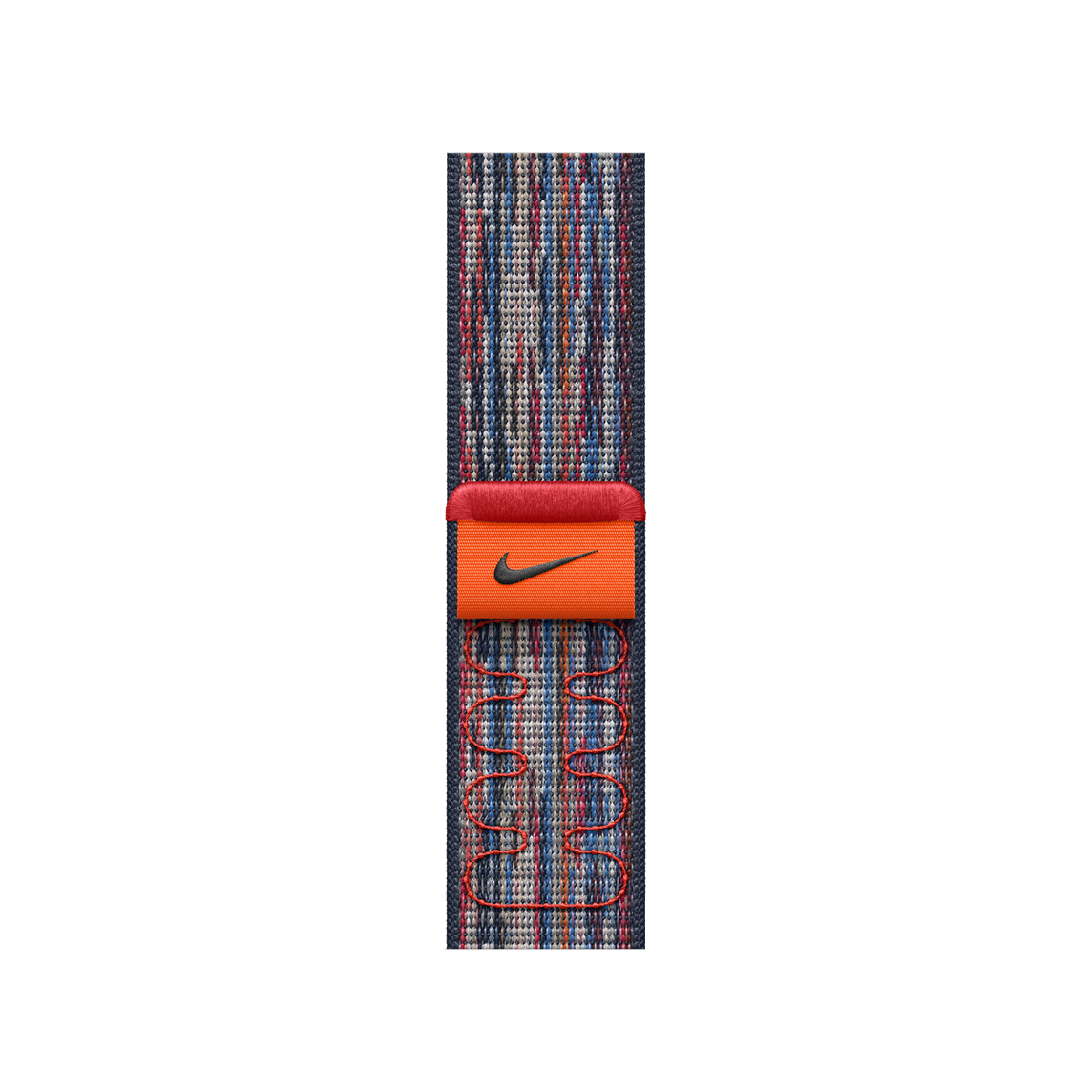 Apple Correa Loop Nike Sport, Azul/Rojo, Para Apple Watch 42 mm