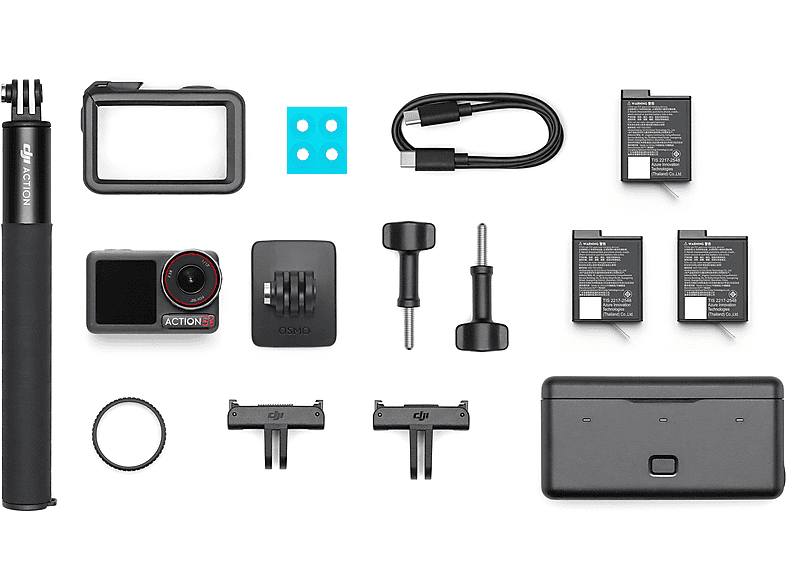 DJI Osmo Action 5 Pro Adventure Combo Kamera , WLAN, Touchscreen