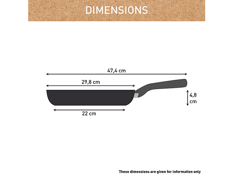 Patelnia TEFAL Renew C4250643 28 cm – zdjęcie 3