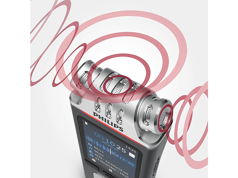 PHILIPS DVT6115 Voice Tracer Audiorecorder; Diktiergerät — Foto 3 von 5