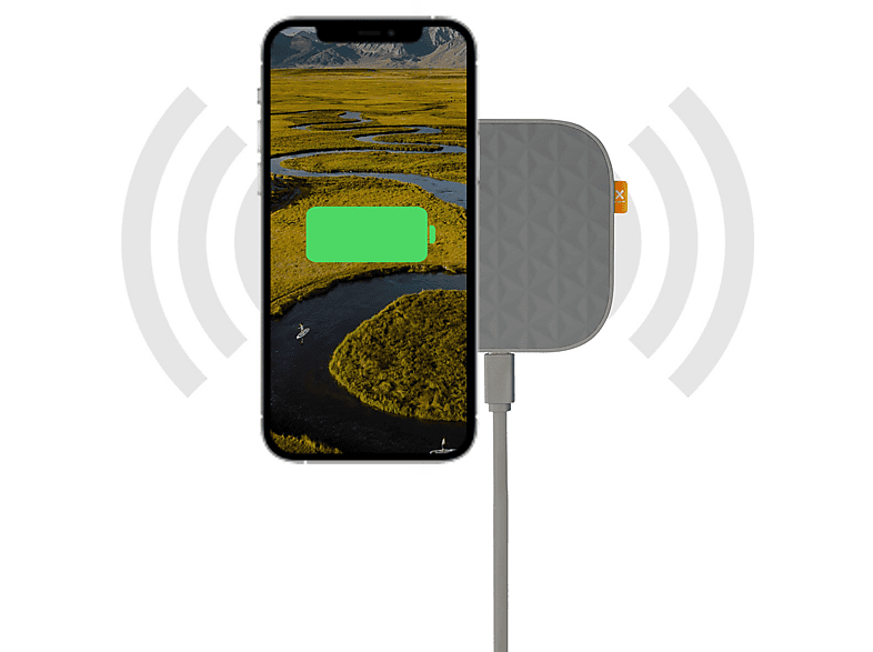 Xtorm Wireless Charger Solo AXW401, 15 W, Grau — Foto 4 von 5