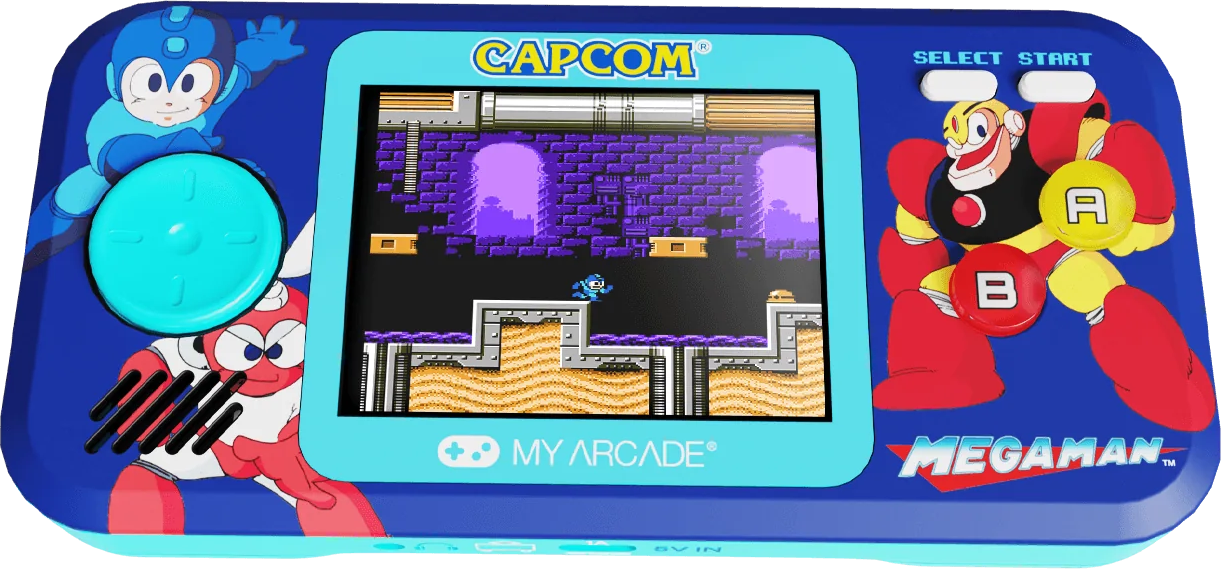 MY ARCADE Mega Man Pocket Player Pro hordozható játékkonzol