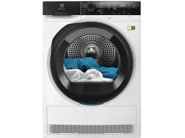 ELECTROLUX EW7D495UE Hőszivattyús szárítógép, 9kg, A+++, inverter, belső világítás