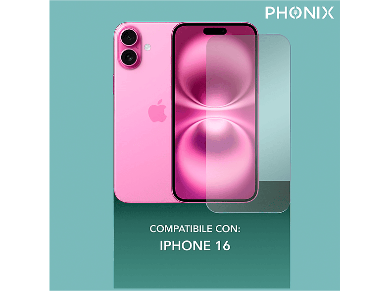 Confezione da 1 Pellicola in Vetro Temperato per iPhone 16 Plus Pro Max