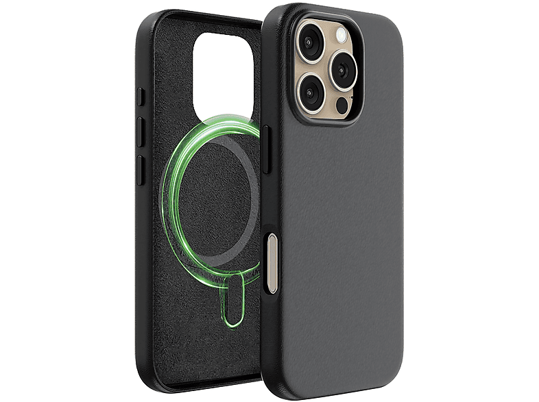 ISY Cover iPhone 16 Pro Max, Cover per Max,Nero
