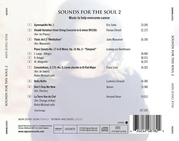 CD-Cover mit Titelliste und Künstlerdetails, mit dem Gesicht einer Frau.