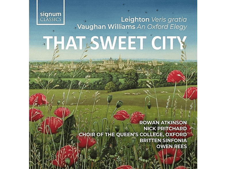 Choir Of Queens College Oxford - Veris gratia Op.6/An Oxford Elegy - (CD)