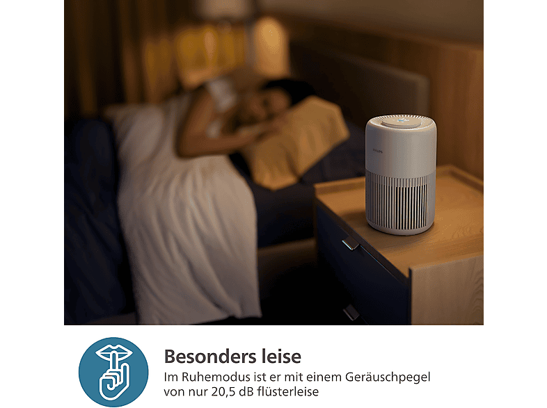 Philips AC0921/14 Pure Protectt Mini 900 Luftreiniger Beige (21 Watt, Raumgröße: 65 m²) — Foto 4 von 5