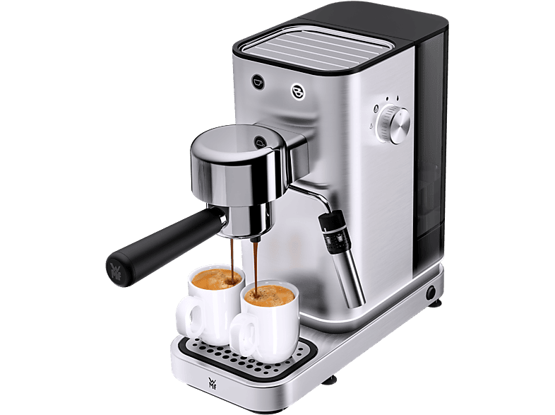 1.400 watt vermogen en 15 bar druk voor rijke, bittere-vrije espresso