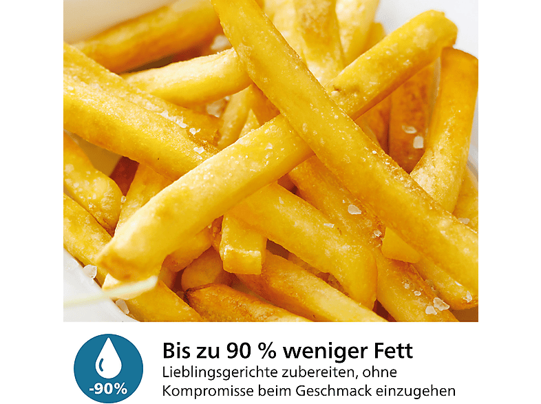 Philips 2000 Series Airfryer Heißluftfritteuse 4,2 l, 1500 Watt, Silber — Foto 5 von 5