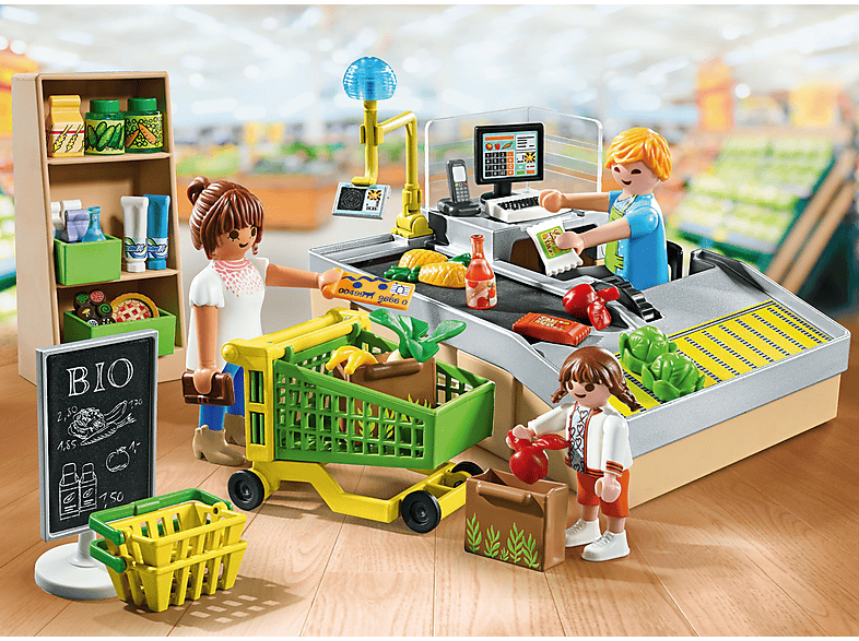 Playmobil 71648 my Life: Bio-Supermarkt (4-10 Jahren); Spielset — Foto 2 von 2