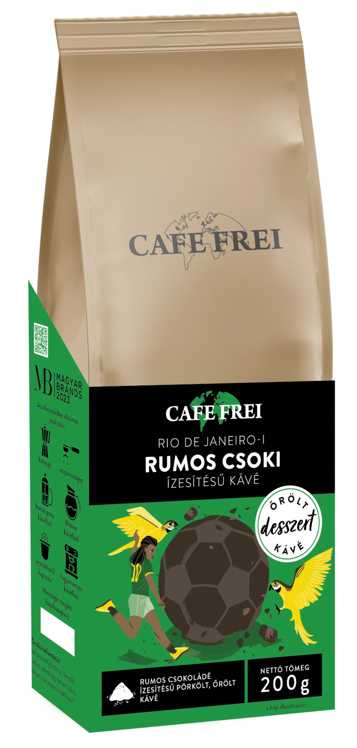 CAFE FREI Rumos Csokoládé őrölt kávé 200g