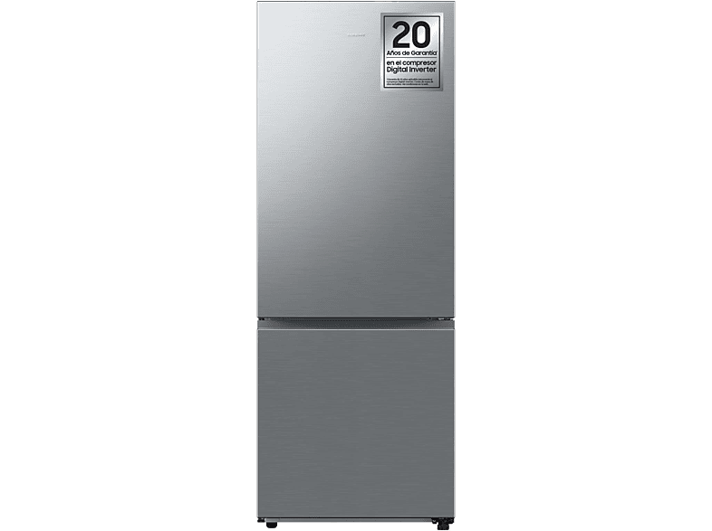 Frigorífico combi - Samsung RB53DG706AS9EF, 203 cm, 538 l, Ancho especial 75.9 Metal Cooling, Twin Cooling Plus™, Inox