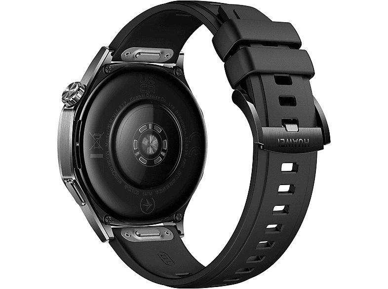 Huawei watch GT 5 46 mm, Schwarzes Fluorelastomer-Armband; Smart Watch — Foto 2 von 5