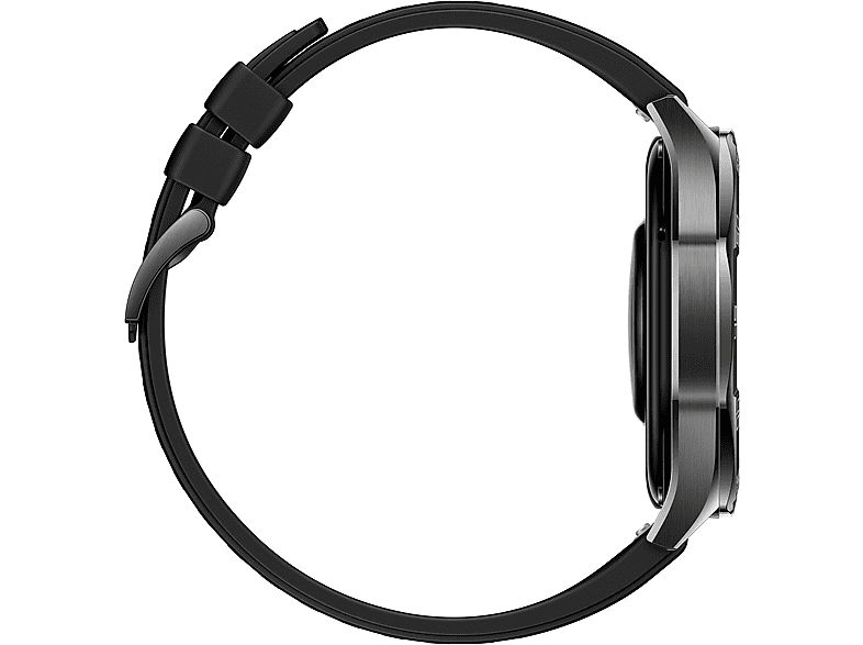 Huawei watch GT 5 46 mm, Schwarzes Fluorelastomer-Armband; Smart Watch — Foto 3 von 5