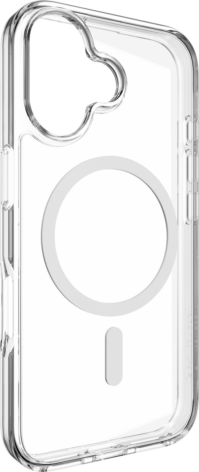 SWITCHEASY Crush iPhone 16 ütésálló tok, MagSafe, átlátszó (SPH661015TR24)