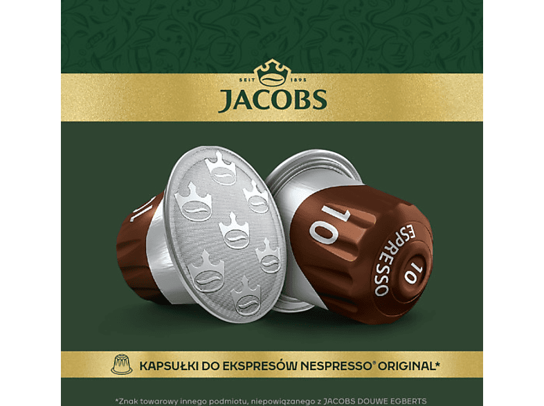 Kapsułki JACOBS Espresso Intenso 10 do ekspresu Nespresso – zdjęcie 2
