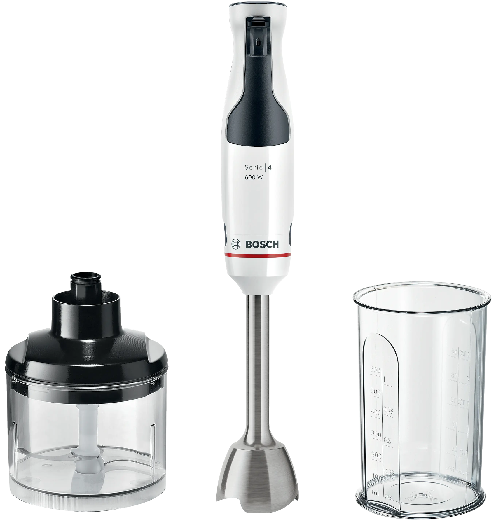 BOSCH MSM4W220 ErgoMaster Serie4 botmixer 600 W