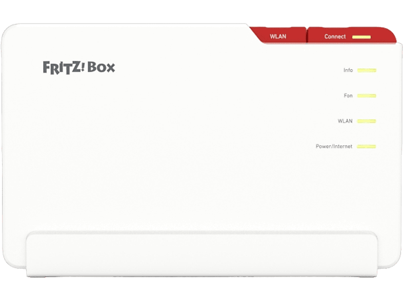 AVM FRITZ!Box 5690 Pro WLAN Router, Wi-Fi 7, 11.53 GBit/s, 4x Gigabit-LAN, Mesh, Zigbee und DECT, Weiß; WLAN-Router — Foto 4 von 5
