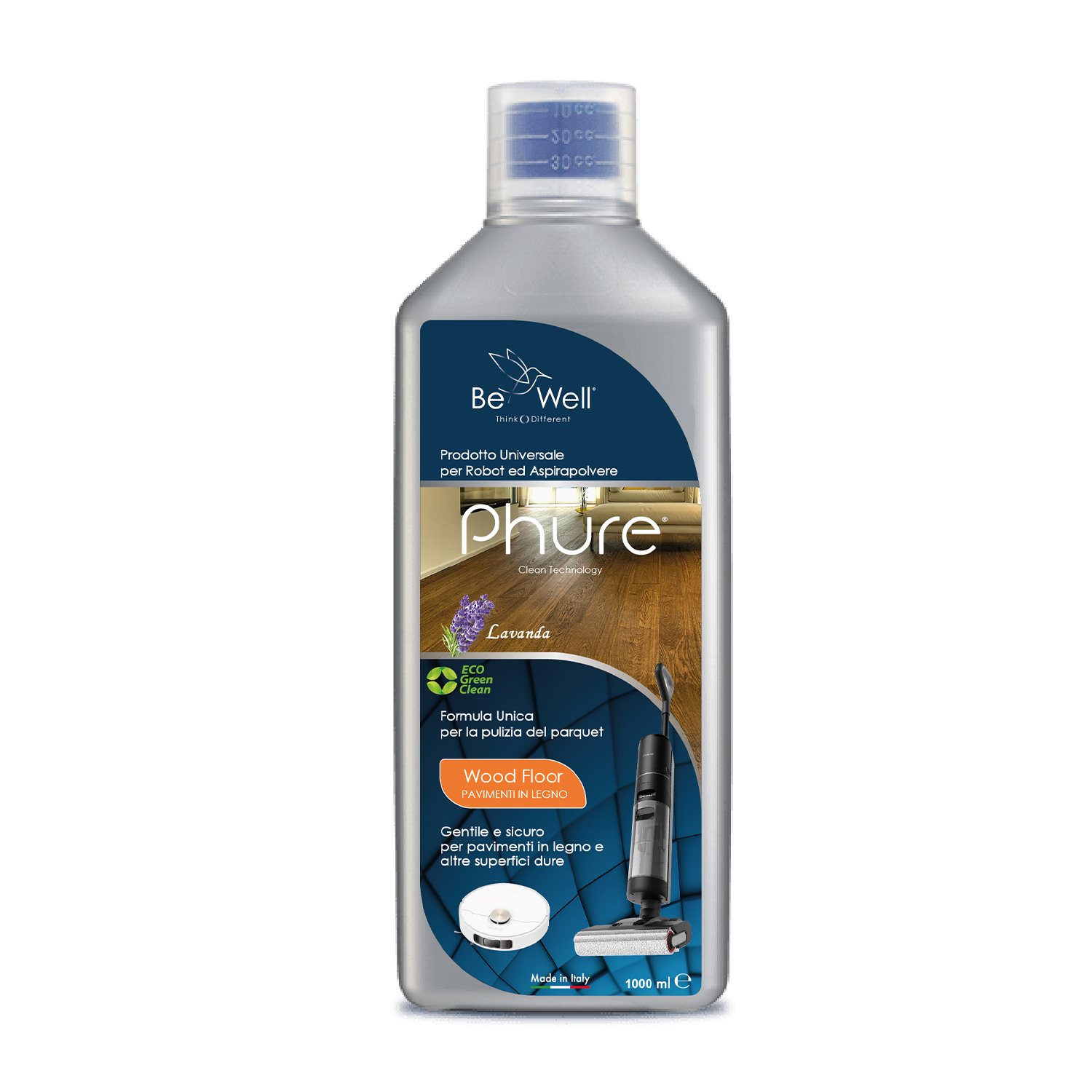 Detergente phure Pavimenti Legno Lavanda