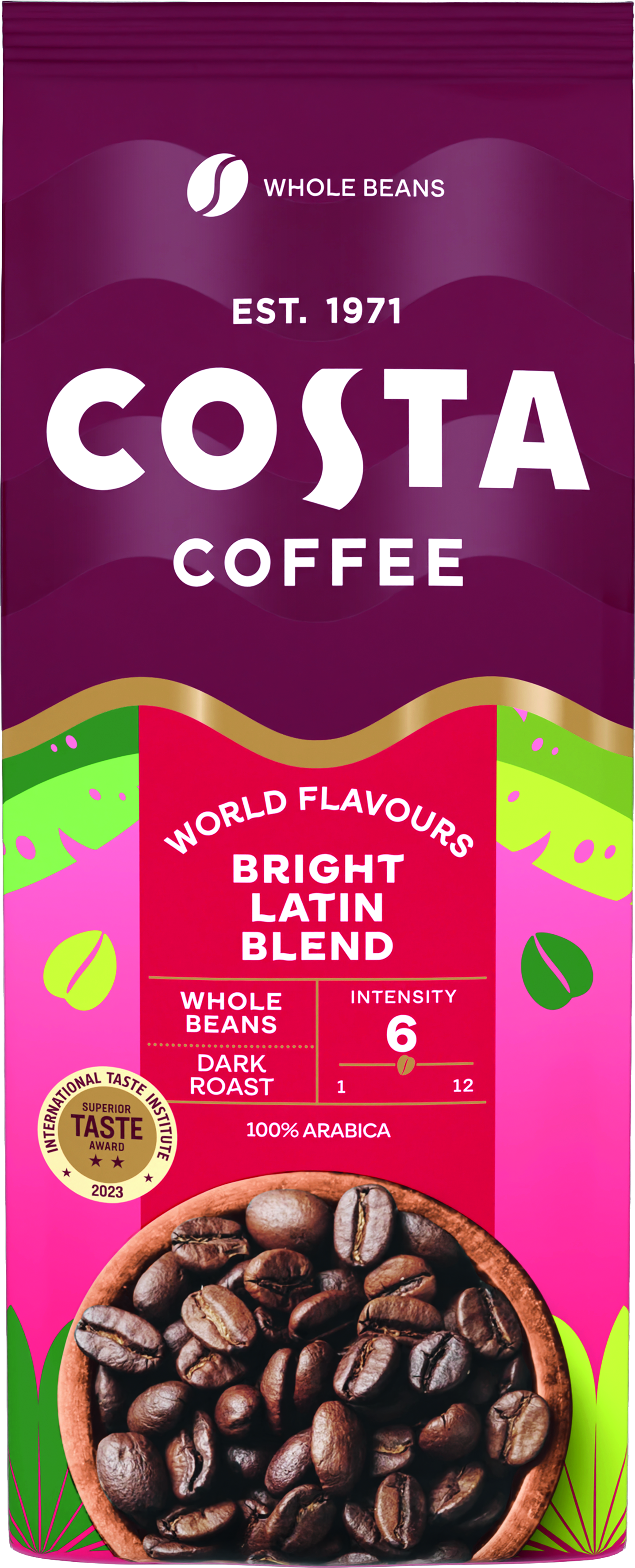 Kawa ziarnista COSTA COFFEE BRIGHT 500 g