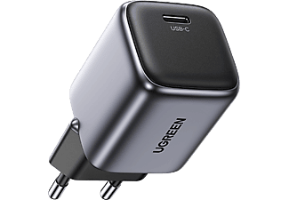 UGREEN Nexode GaN 2 Mini 20W USB-C PD Hızlı Şarj Cihazı 1xUSB-C Uzay Grisi