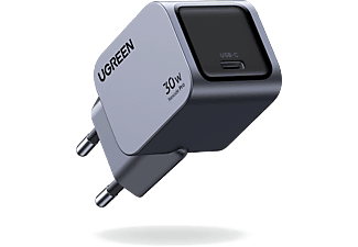 UGREEN Nexode Pro 30W GaN Hızlı Şarj Cihazı QC PD 1xUSB-C Uzay Grisi