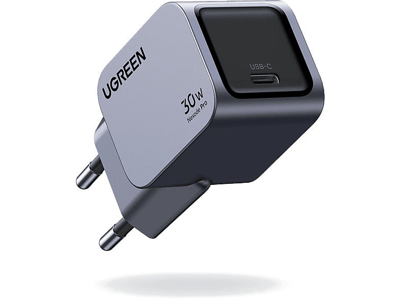 UGREEN Nexode Pro 30W GaN Hızlı Şarj Cihazı Type-C QC PD 1xUSB-C Uzay Grisi 35006