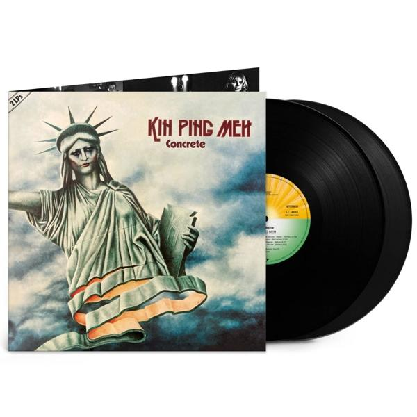 Kin Ping Meh albumborító. Lady Liberty, bakelit lemezek.