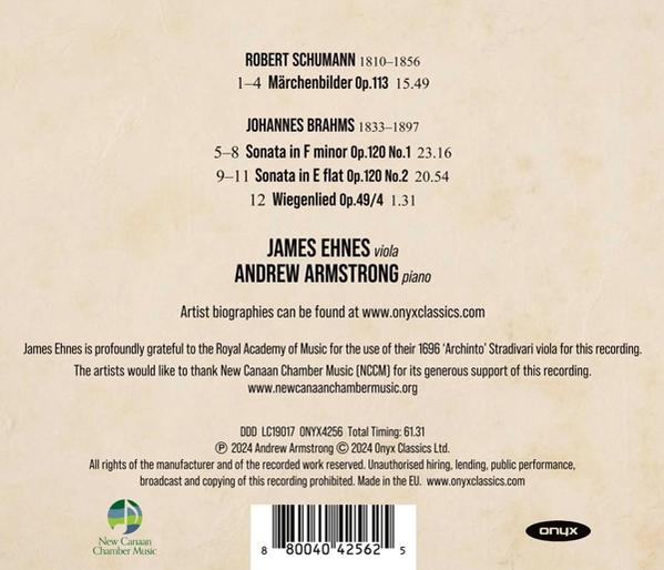 CD-Rückseite mit Text über Musik. Enthält Künstlernamen, Songtitel und einen Barcode.