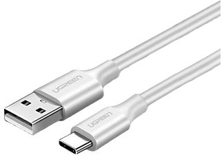 UGREEN USB-C to USB-A 3A QC Hızlı Şarj Kablosu 1.5 m Beyaz