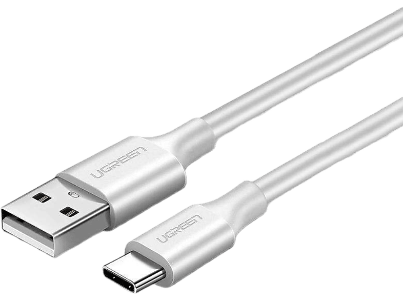 UGREEN USB-C to USB-A 3A QC Hızlı Şarj Kablosu 1.5 m Beyaz_0