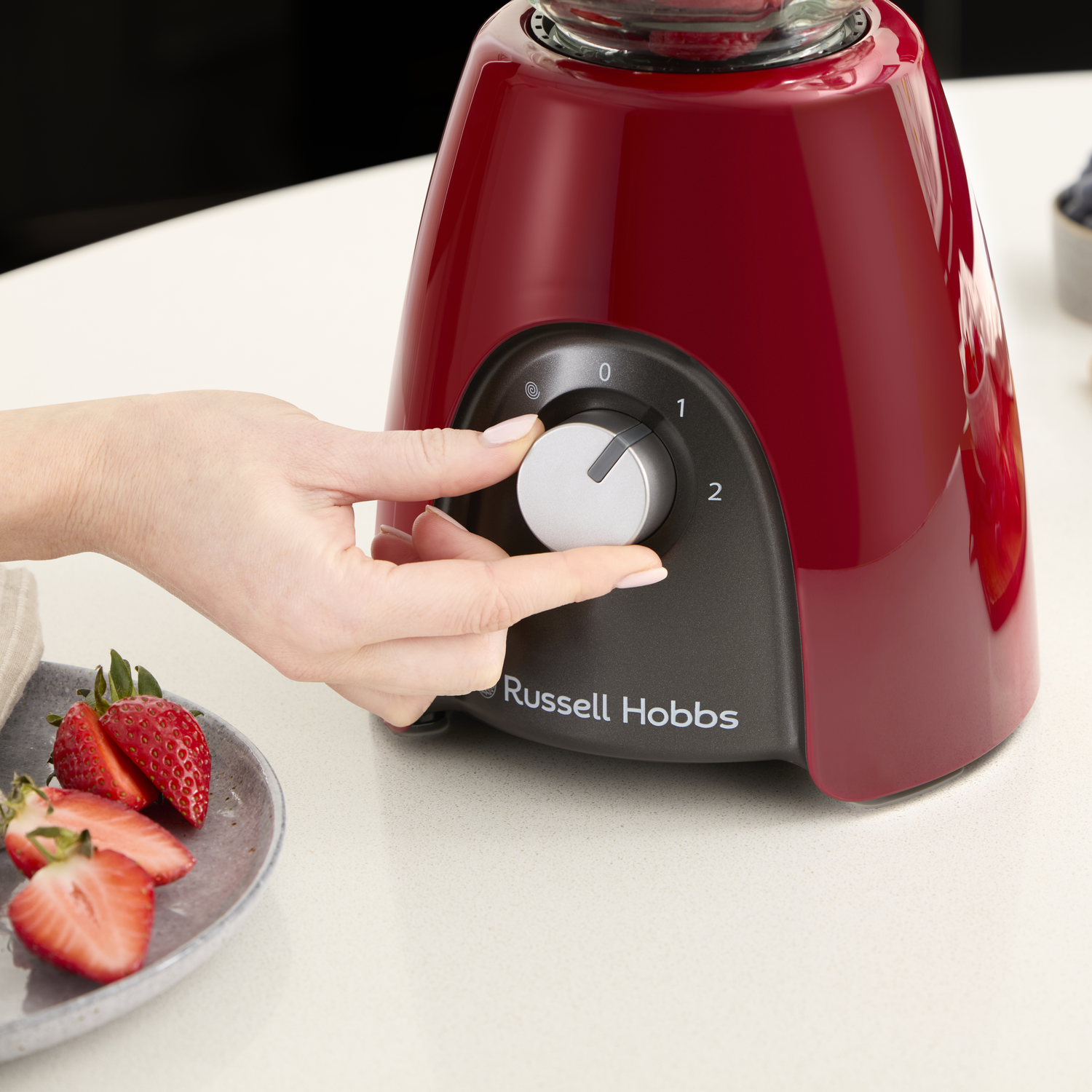 RUSSELL HOBBS Desire Mixeur rouge