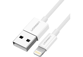 UGREEN Lightning to USB-A MFi Sertifikalı iPhone Hızlı Şarj Kablosu 2 m Beyaz