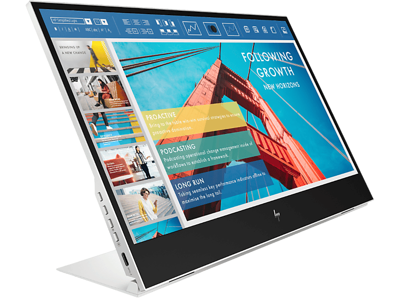 HP E14 G4 Portable Monitor - 14 inch - 1920 x 1080 (Full HD) - IPS-paneel