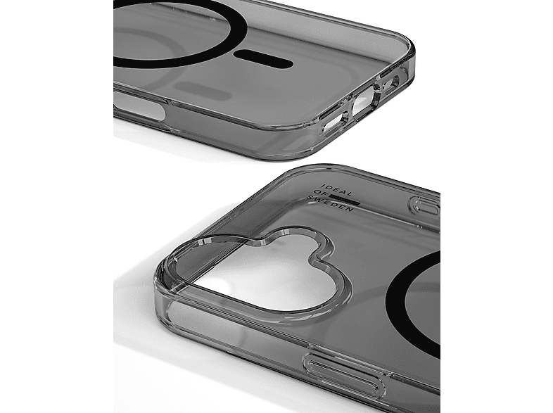 IDEAL OF SWEDEN Clear Case MagSafe, Backcover, Apple, iPhone 16, Tinted Black