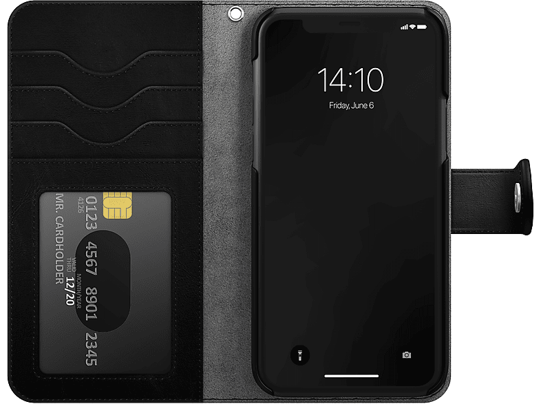 Thumbnail - IDEAL OF SWEDEN Magnet Wallet+ , Bookcover, Apple, iPhone 13/14, Black