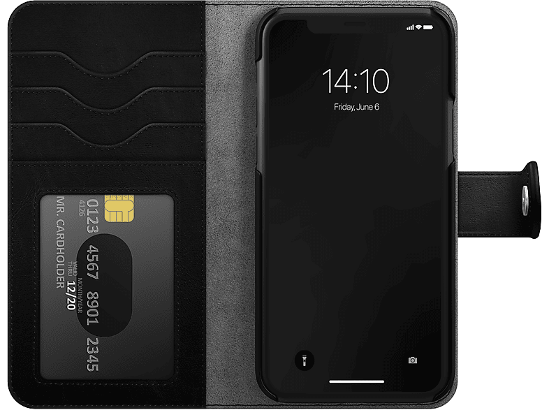 Thumbnail - IDEAL OF SWEDEN Magnet Wallet+ , Bookcover, Apple, iPhone 13/14, Black