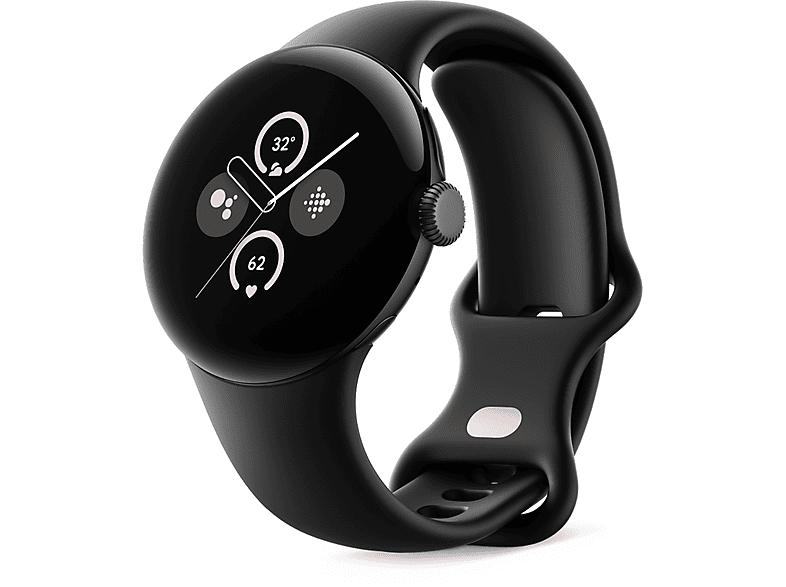 SMARTWATCH GOOGLE Pixel Watch 2 WiFi/BT, Matte Black/Obsidian