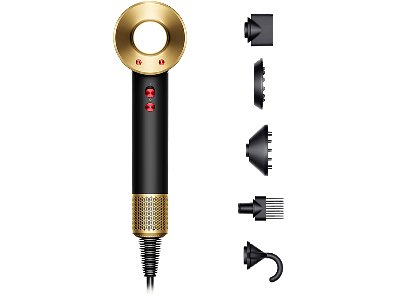 DYSON Supersonic HD07 Haartrockner Onyx-Black/Gold (1600 Watt)