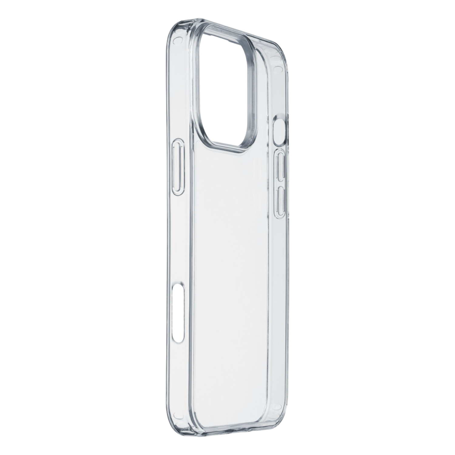 Cellularline Clear Duo Telefoonhoesje Voor Apple Iphone 16 Pro Transparant afbeelding
