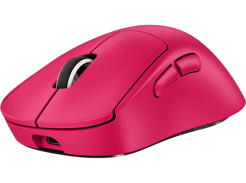 Logitech Pro X Superlight 2 DEX, 44.000 ppp, Lightspeed, Interruptores Lightforce, 95h batería, Sensor Hero 2, 60 gramos, Magenta