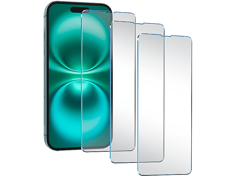 Vetro Temperato Phoenix iPhone 16 Plus conf. 3 pz