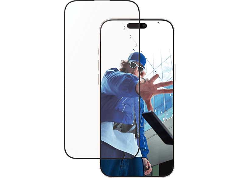 Panzerglass Schermbescherming Aluminum Frame Ultra-wide Fit Iphone 16 Pro Max (2852)