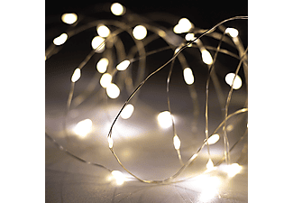 CHRISTMAS LIGHTING Szolár micro LED-es fényfüzér (SML100WW)