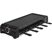 MediaMarkt PRINCESS Raclette Grillplaat Zwart aanbieding