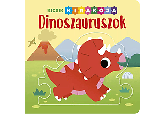 Napraforgó Könyvkiadó - Kicsik kirakója 2. - Dinoszauruszok