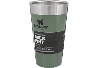 STANLEY The Stacking Beer Pint .47L / 16oz Termos Hammertone Green