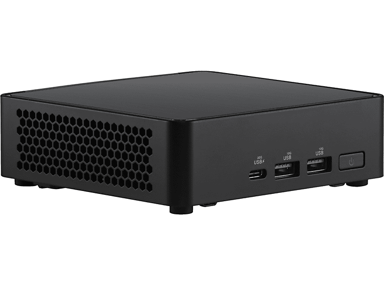 ASUS NUC 14 Pro RNUC14RVKU700002I Mini PC (Barebone), Intel® Core™ Ultra 7 Prozessor 155H, Arc™ Onboard Graphics, Kein Betriebssystem, Schwarz — Foto 2 von 3