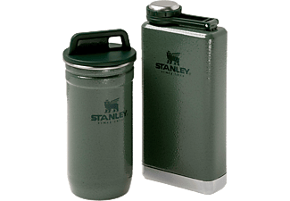STANLEY The Pre-Party Shot Glass + Flask Set Termos Hammertone Green